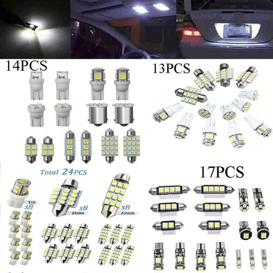 Brand New Universal Car Interior Light T10 1156 Festoon 31 42Mm Upgrade Kit for Auto Interior Dome License Plate Trunk Lights